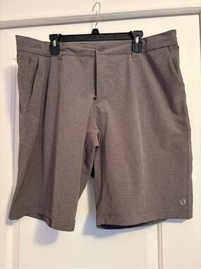 Hang-Ten Hybrid Men’s Gray Striped Shorts